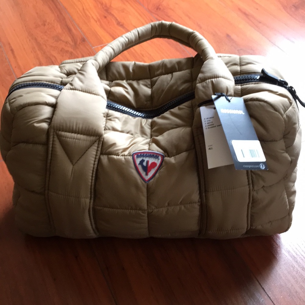Rossignol zip tote puffer bag